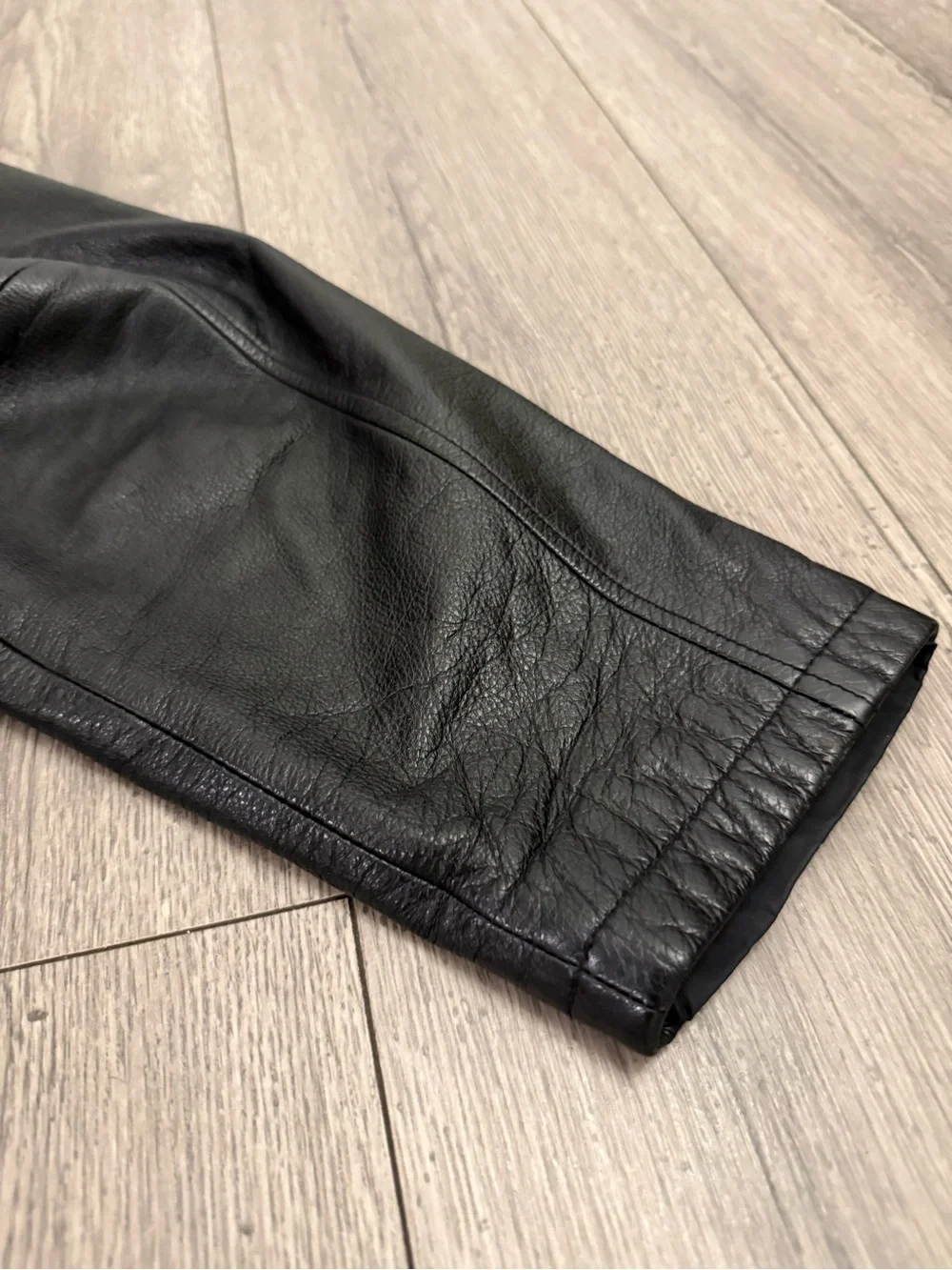 M. Julian Vintage Wilson’s Leather Full Zip Y2K Biker Men’s Size: XL Car Jacket